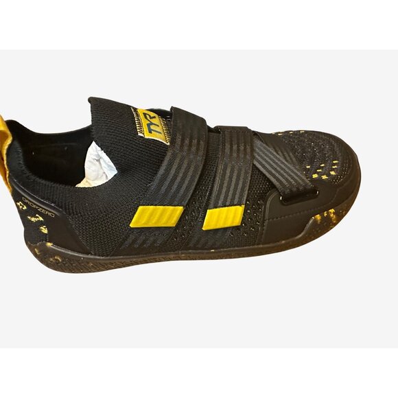 TYR Squat University DZ-1 DropZero Trainer Black & Gold Men’s 7.5 Women’s 9 - Picture 3 of 7